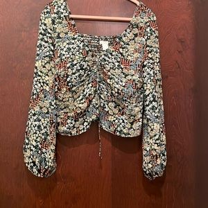H&M floral blouse